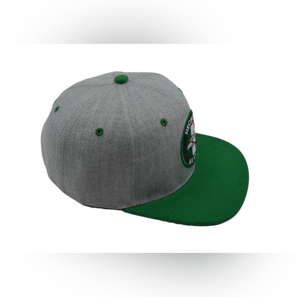 Hecho en Mexico Flat Bill Hat, Mexican Eagle Aguila Ballcap, Embroidered Made in - Picture 3 of 13